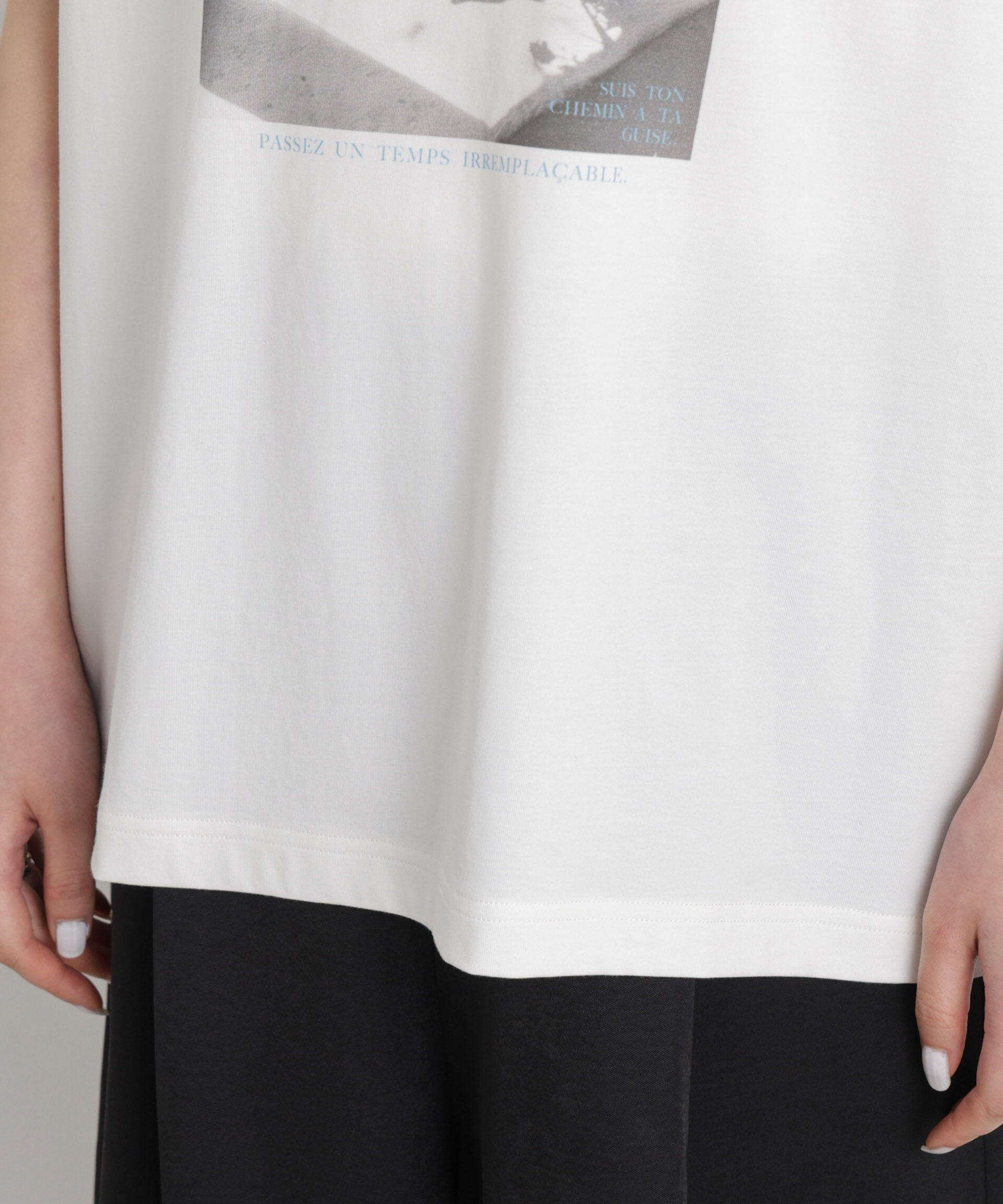 NANO universe「MINERALTEX(TM)フォトプリントTシャツ」|Tシャツ・カットソー|