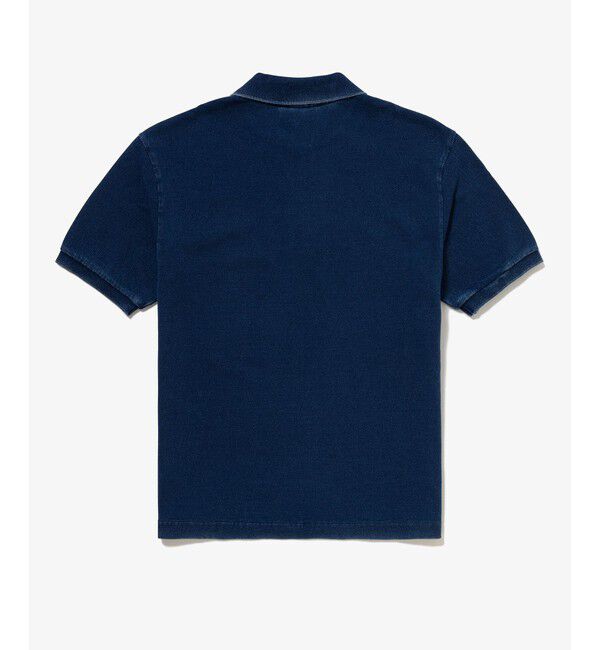 LACOSTE「オーバーサイズ インディゴ ポロシャツ」|ポロシャツ|