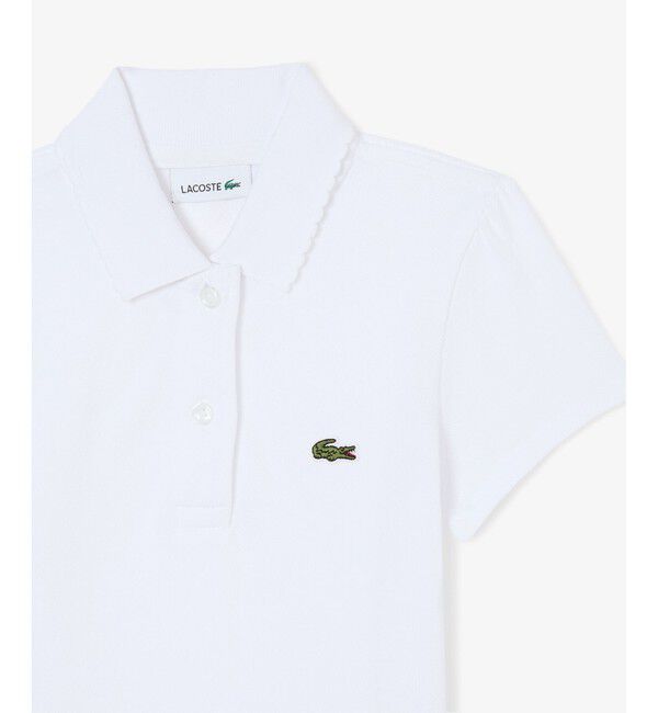 LACOSTE「鹿の子地キッズポロシャツ」|ポロシャツ|