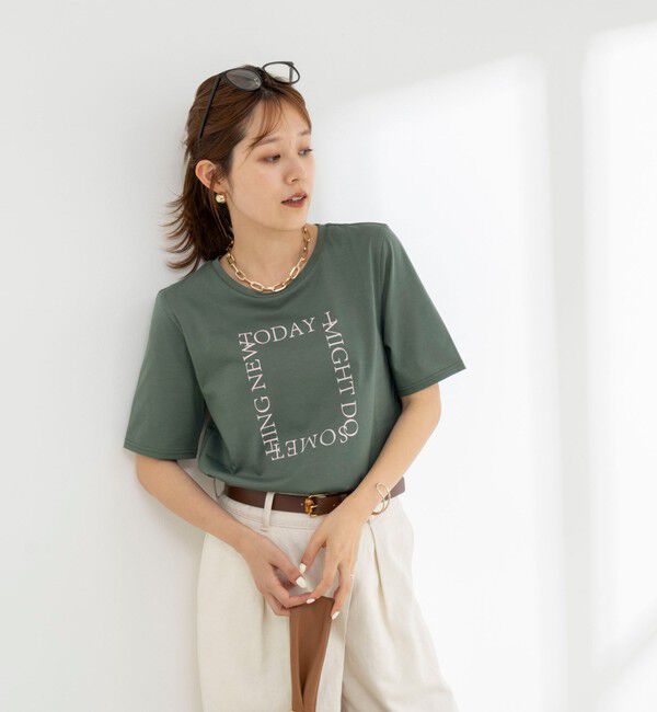 NOLLEY'S「ウォッシャブルプリントT」|Tシャツ・カットソー|
