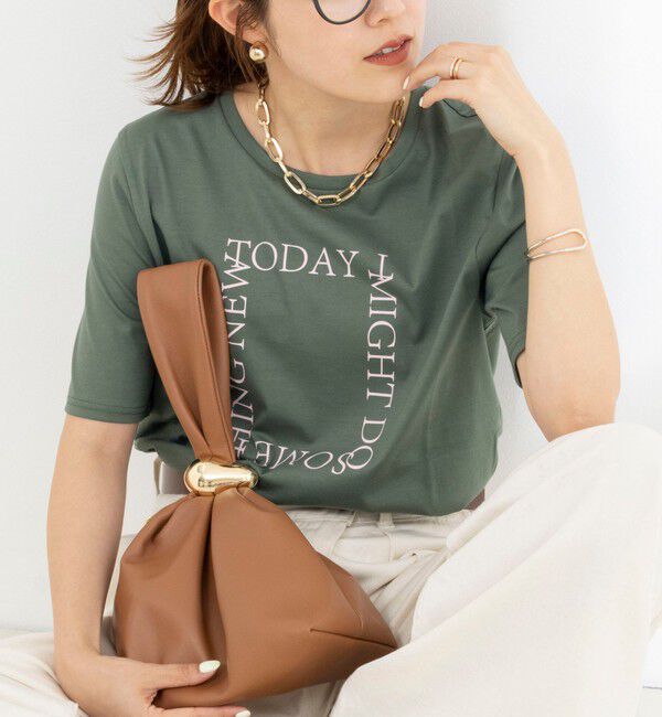 NOLLEY'S「ウォッシャブルプリントT」|Tシャツ・カットソー|