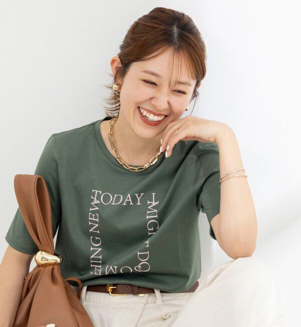 NOLLEY'S「ウォッシャブルプリントT」|Tシャツ・カットソー|