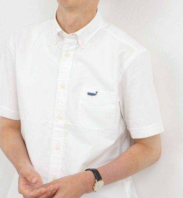 NOLLEY'S goodman「クジラBD S/S サッカー/オックス 半袖シャツ 26SS」|シャツ・ブラウス|