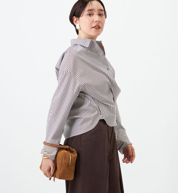 NOLLEY'S「ウォッシャブルMY STANDARDショートシャツ」|シャツ・ブラウス|