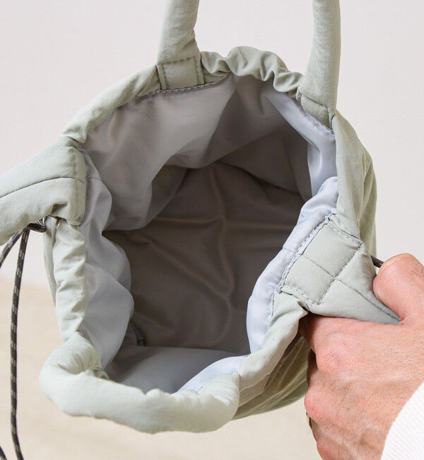 GLOSTER「【COBMASTER】PADDED-MUFFIN DRAWSTRING SHOULDERBAG」|ショルダー・メッセンジャー|