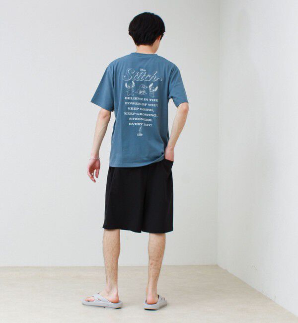 GLOSTER「【ユニセックスで着れる】ベイマックス＆スティッチ バックプリントＴ」|Tシャツ・カットソー|