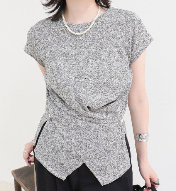 fredy emue「ニットソーカシュクールプルオーバー」|Tシャツ・カットソー|