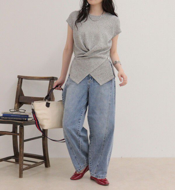 fredy emue「ニットソーカシュクールプルオーバー」|Tシャツ・カットソー|