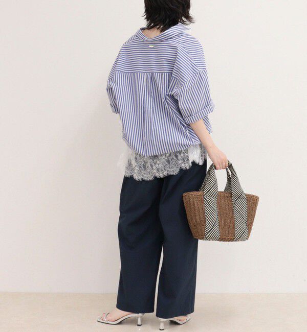 fredy emue「【人気につき半袖Ver.で再登場】汗染み軽減加工COTTON半袖シャツブルゾン」|シャツ・ブラウス|