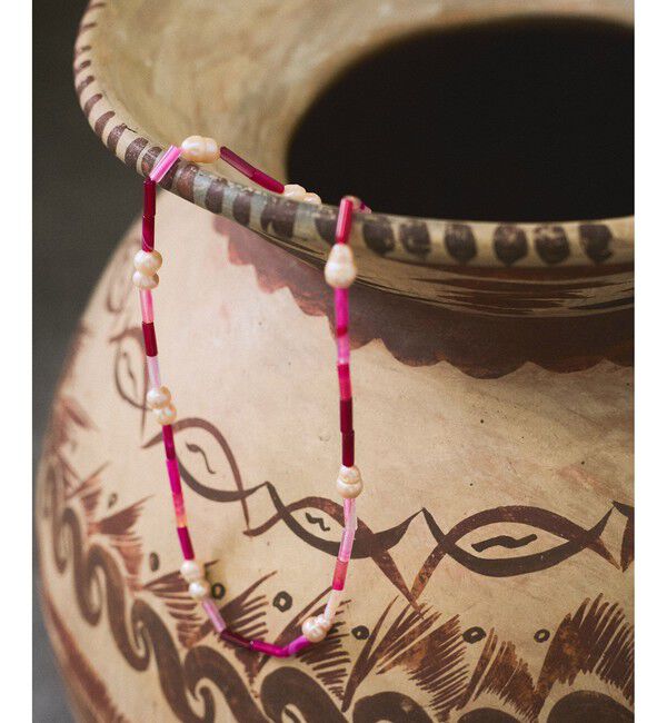 SALON adam et rope'「【Raponesa General Store（レポネサジェネラルストア）】LONG THREAD COLLECTION/necklace」|ネックレス|