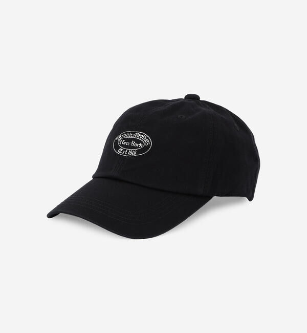  「Brooks Brothers |〈別注〉コットンツイル ベースボールキャップ BLACK UNISEX」|キャップ・キャスケット|BLACK
