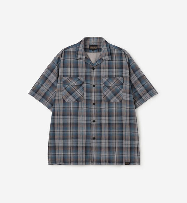  「PENDLETON | オープンカラー 半袖シャツ MEN」|シャツ・ブラウス|