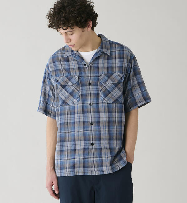  「PENDLETON | オープンカラー 半袖シャツ MEN」|シャツ・ブラウス|