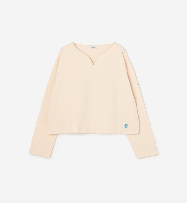 ORCIVAL「ORCIVAL | コットンロード スキッパーネック長袖カットソー WOMEN」|Tシャツ・カットソー|