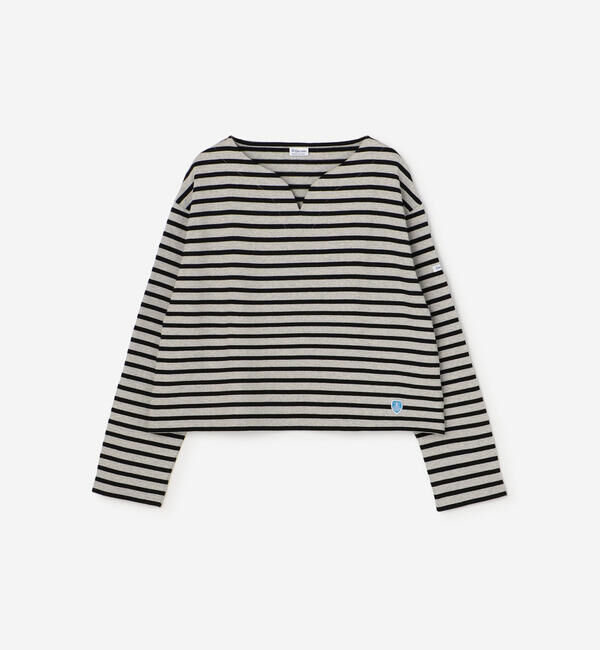 ORCIVAL「ORCIVAL | コットンロード スキッパーネック長袖カットソー WOMEN」|Tシャツ・カットソー|