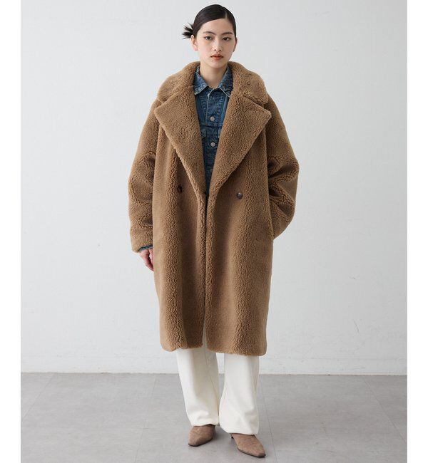 THE PAUSE「【THE PAUSE】ボアロングコート〈WEB限定〉」|その他|