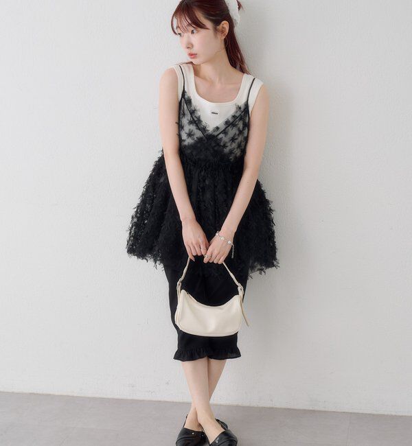  「チュールバルーンチュニック」|シャツ・ブラウス|