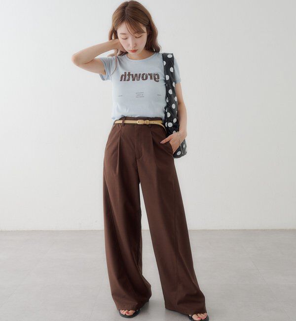 「【S.Mサイズ展開】Newヴィンテージ加工ロゴTEE」|Tシャツ・カットソー|
