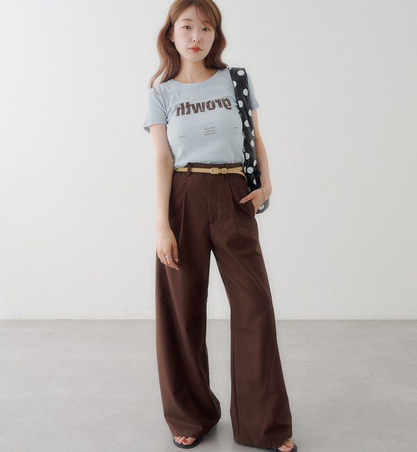  「【S.Mサイズ展開】Newヴィンテージ加工ロゴTEE」|Tシャツ・カットソー|