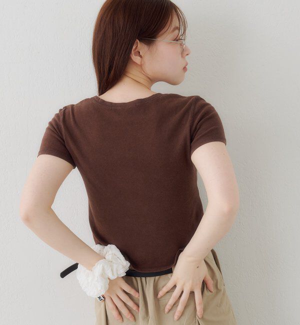  「【S.Mサイズ展開】Newヴィンテージ加工ロゴTEE」|Tシャツ・カットソー|
