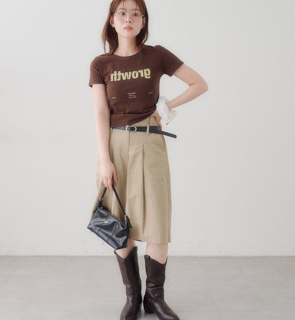  「【S.Mサイズ展開】Newヴィンテージ加工ロゴTEE」|Tシャツ・カットソー|