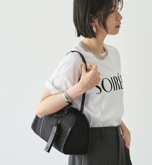  「《WEB限定》【撥水】コーデュラナイロンワイドミニボストンバッグ」|ボストンバッグ|