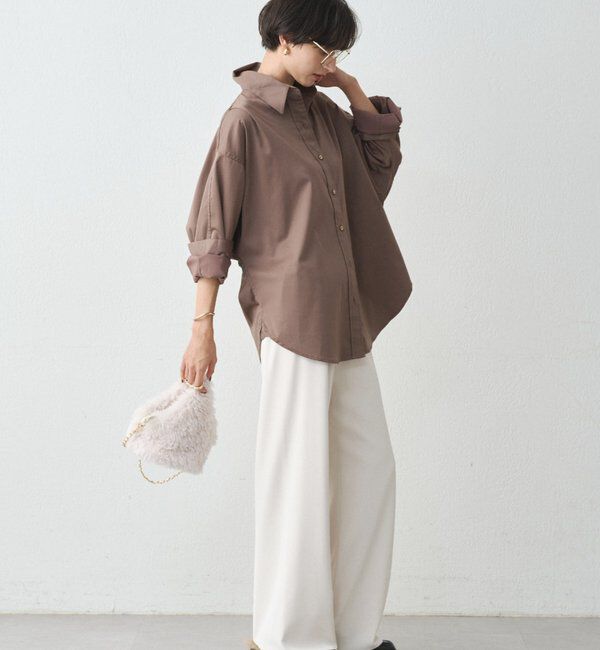 「《WEB限定/大人気につきリバイバル/累計販売１万枚達成》サテンBIGシャツ」|シャツ・ブラウス|