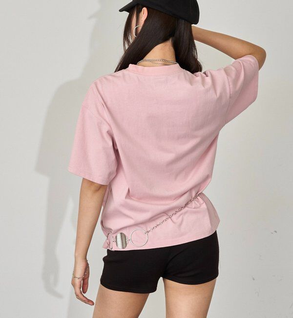  「【UNISEX】【KOOKY'N】スタースタッズフラッググラフィックTEE」|Tシャツ・カットソー|