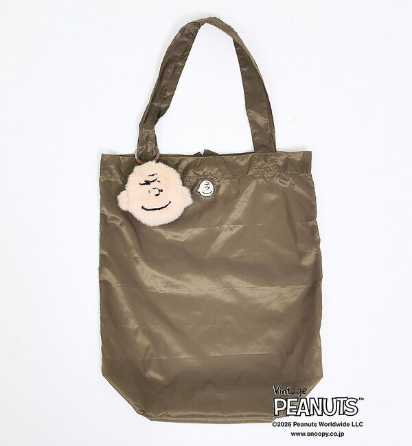 Rouge vif「【PEANUTS/ピーナッツ】チャームインバッグS/スヌーピー/エコバック/トー」|エコバッグ|