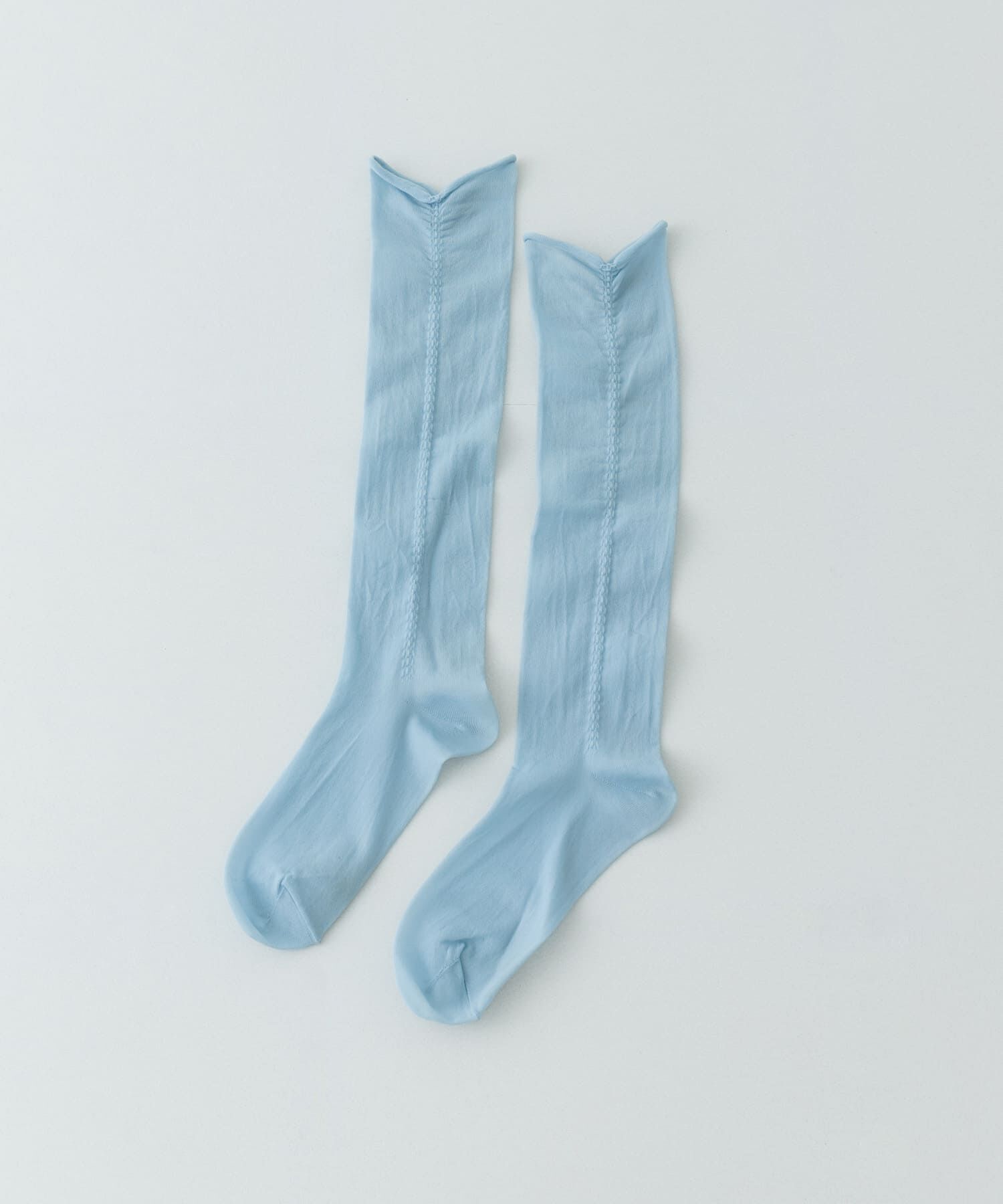 RODE SKO「PIEDI NUDI　SHEER TACK SHRINK SOCKS」|ソックス|ブルー