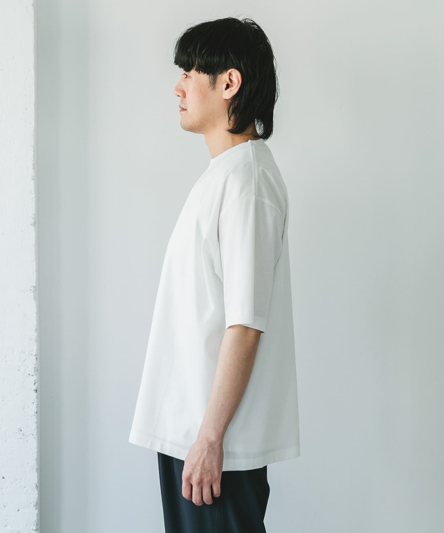 URBAN RESEARCH DOORS「『UR TECH』サマシェア クルーネックTシャツ」|Tシャツ・カットソー|