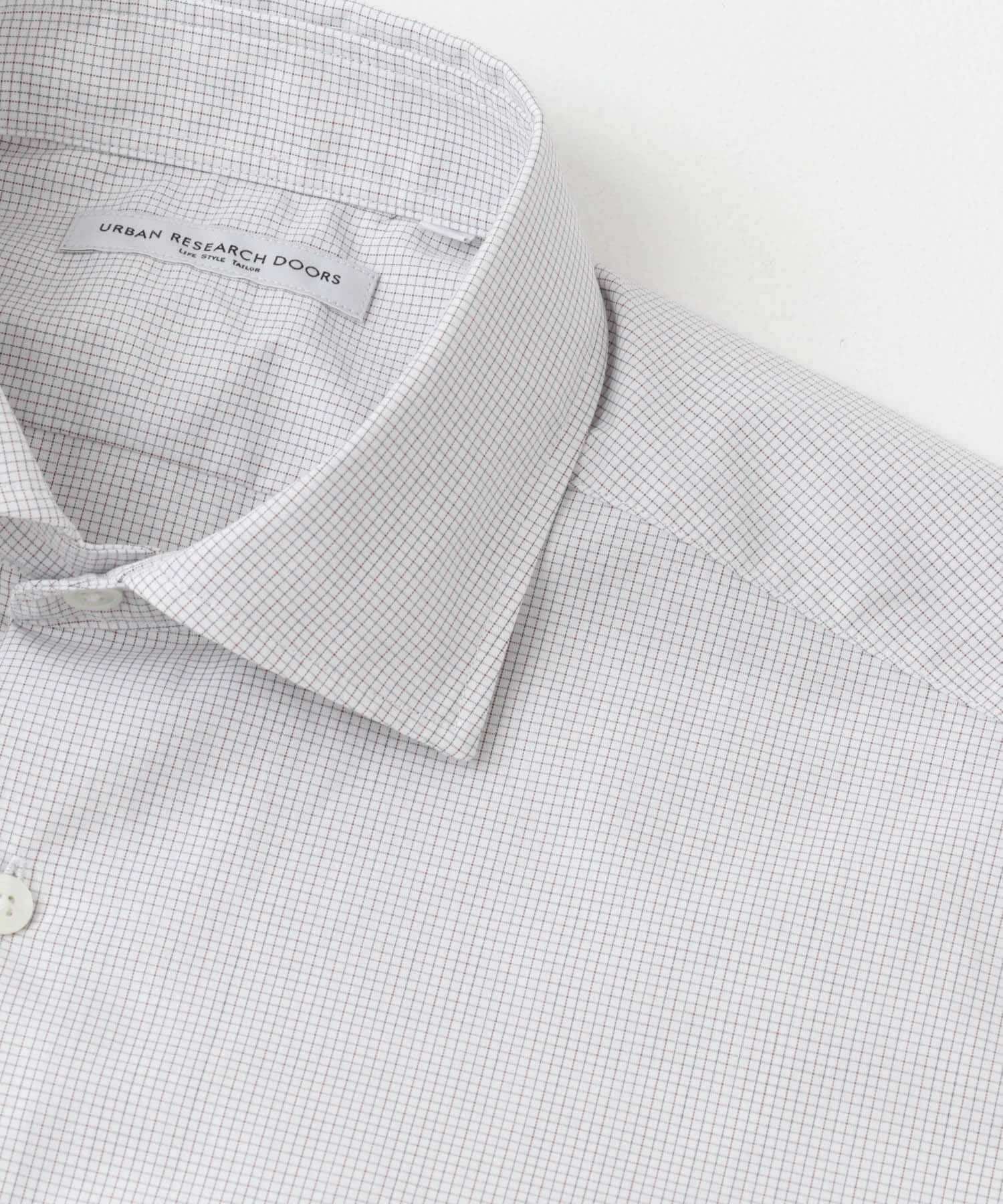 URBAN RESEARCH DOORS「LIFE STYLE TAILOR　セミワイド半袖シャツ」|シャツ・ブラウス|