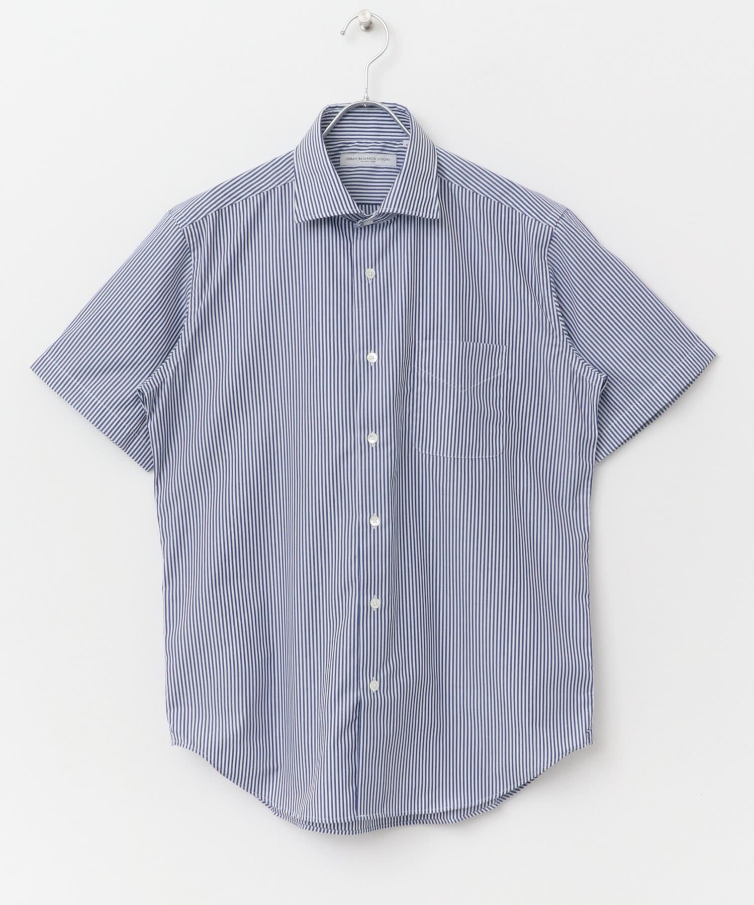 URBAN RESEARCH DOORS「LIFE STYLE TAILOR　セミワイド半袖シャツ」|シャツ・ブラウス|