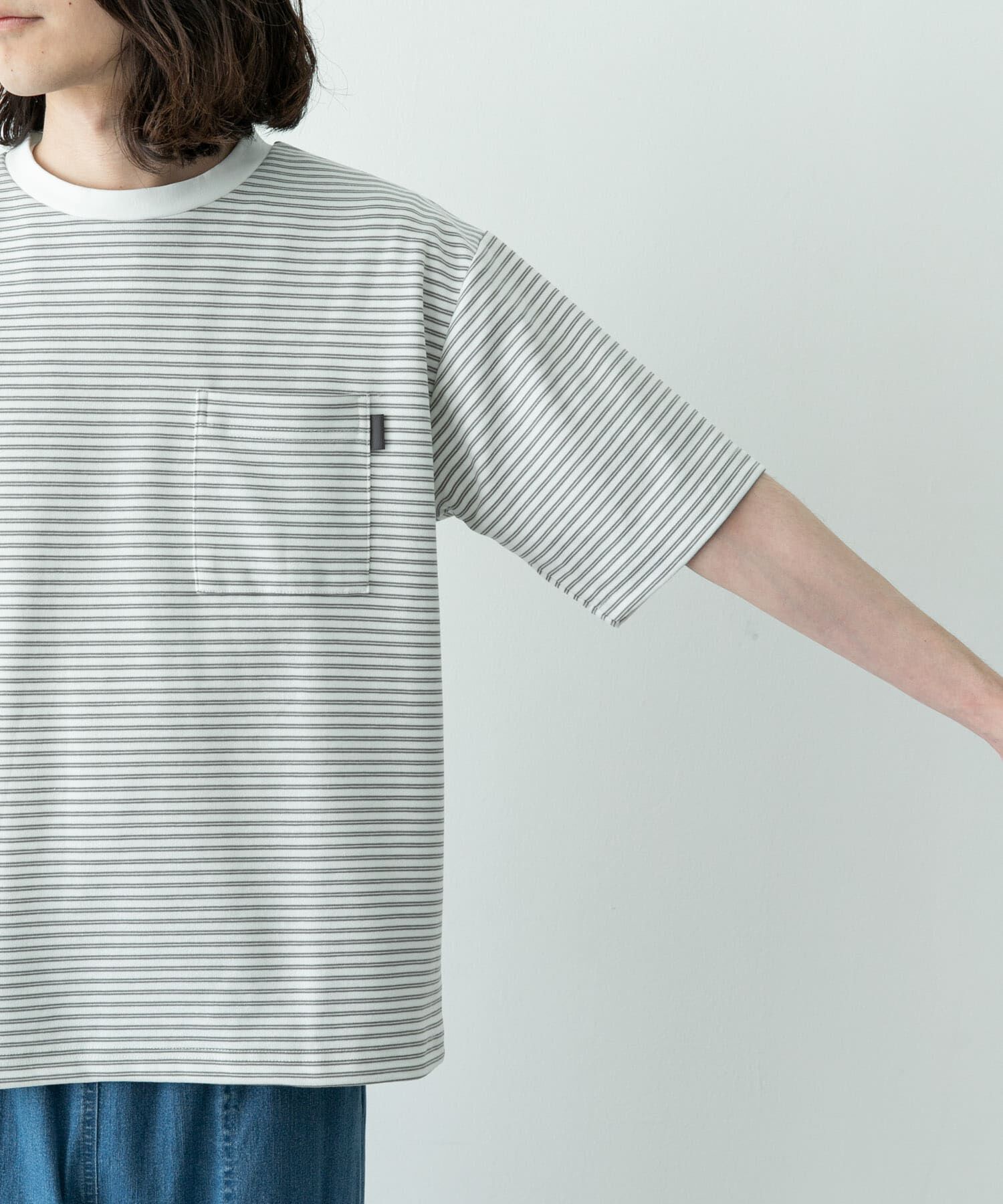 Sonny Label 「ポンチポケット付ショートスリーブTシャツ」|Tシャツ・カットソー|