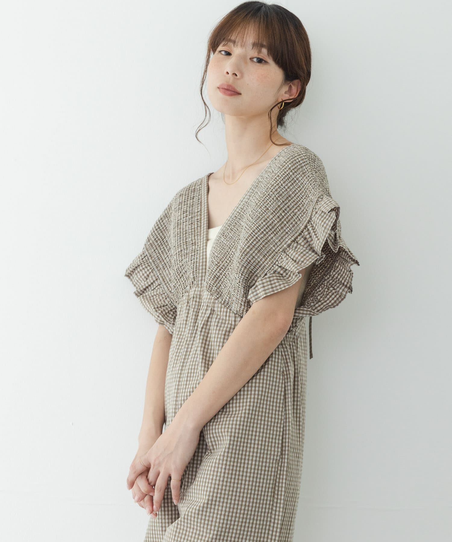 Sonny Label 「シャーリングオールインワン」|オールインワン|