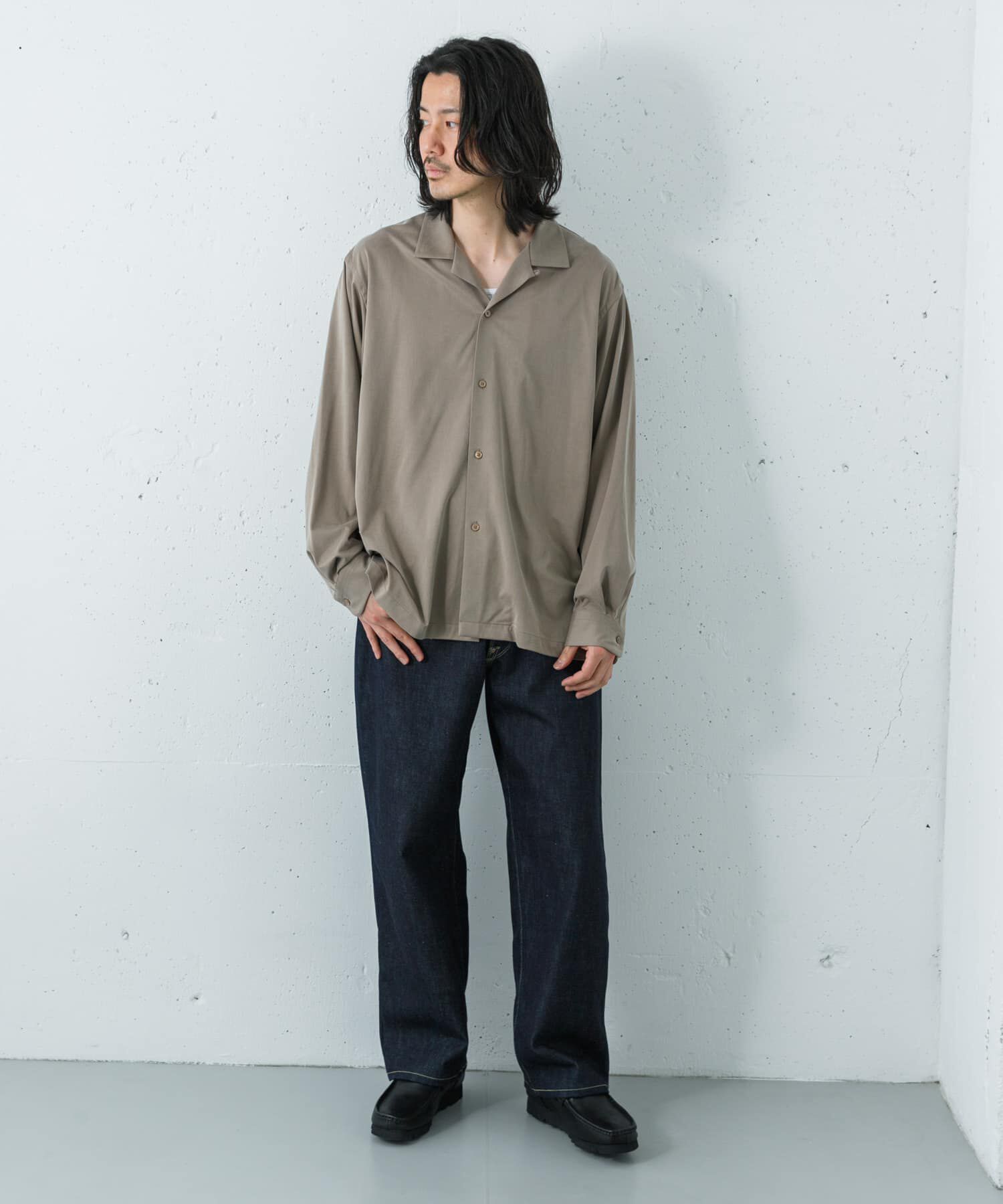 URBAN RESEARCH「『洗濯可』WASHABLE CUPRO O/C SHIRTS」|シャツ・ブラウス|