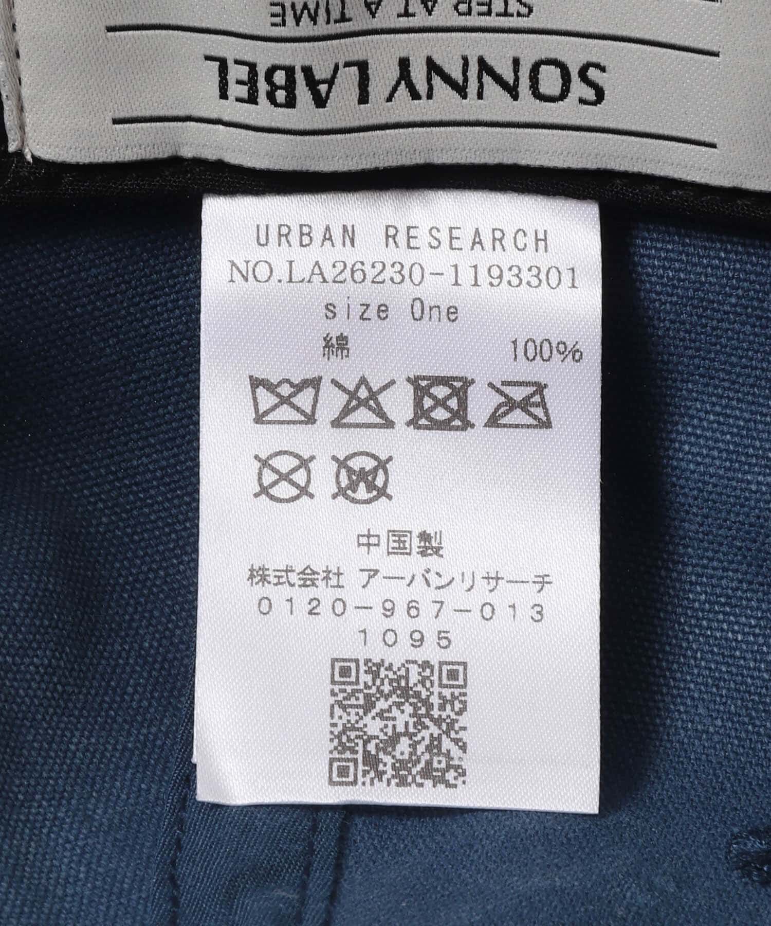 Sonny Label 「ウォッシュドコットン刺繍キャップ」|キャップ・キャスケット|