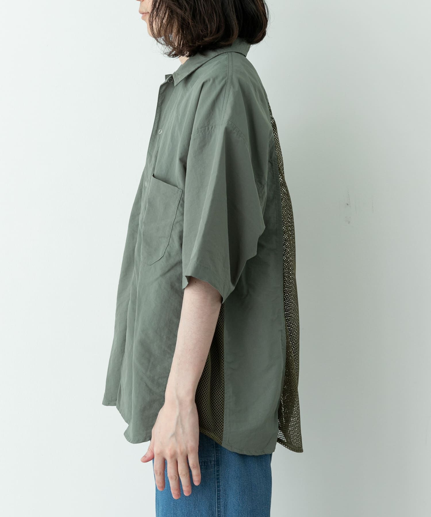 Sonny Label 「ARMY TWILL　NYLON OX MESH SHIRTS」|シャツ・ブラウス|