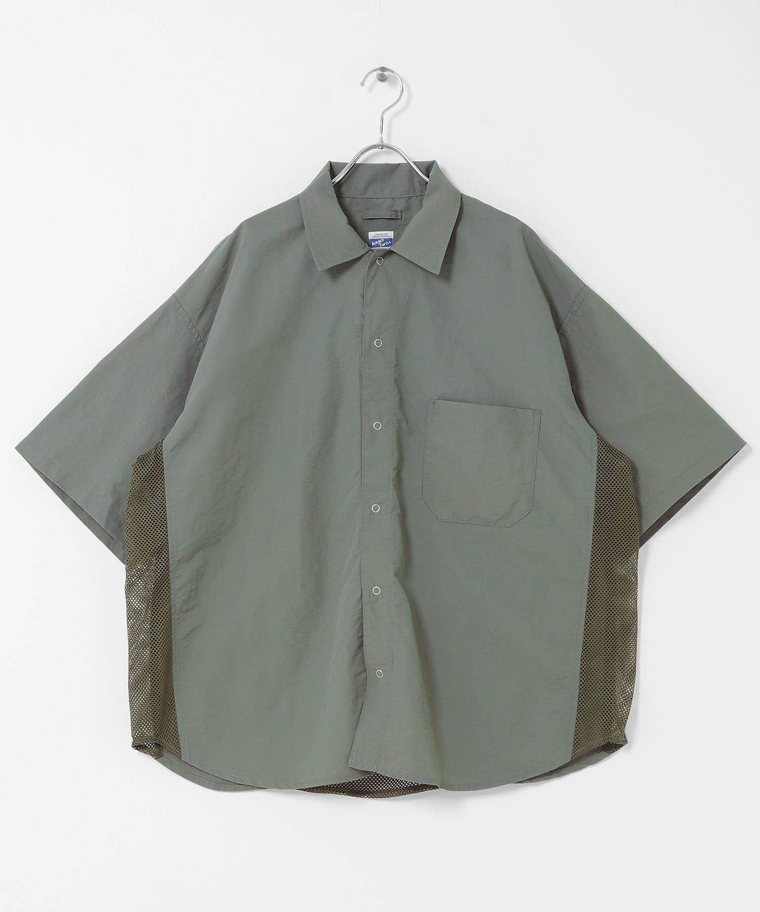 Sonny Label 「ARMY TWILL　NYLON OX MESH SHIRTS」|シャツ・ブラウス|