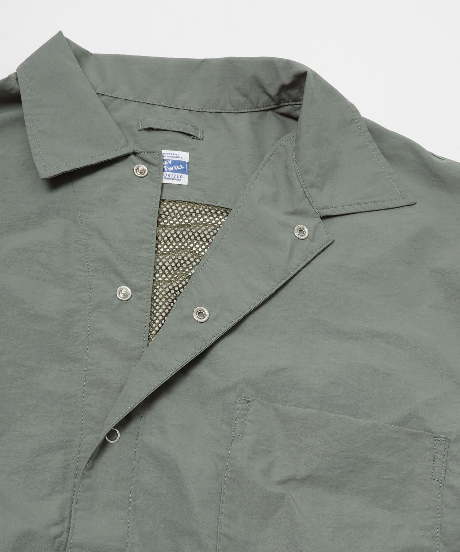 Sonny Label 「ARMY TWILL　NYLON OX MESH SHIRTS」|シャツ・ブラウス|