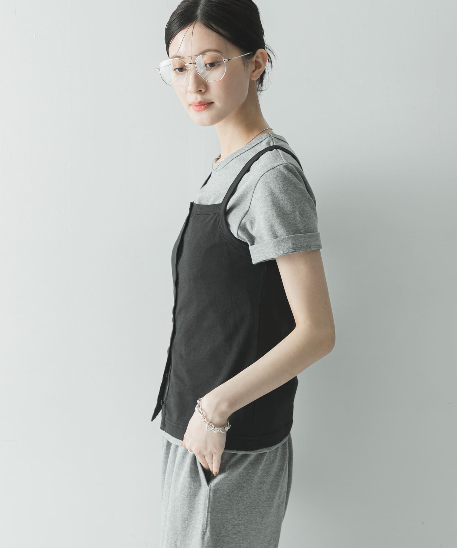 URBAN RESEARCH「『別注』onit&times;URBAN RESEARCH　キャミソールトップス」|キャミソール|