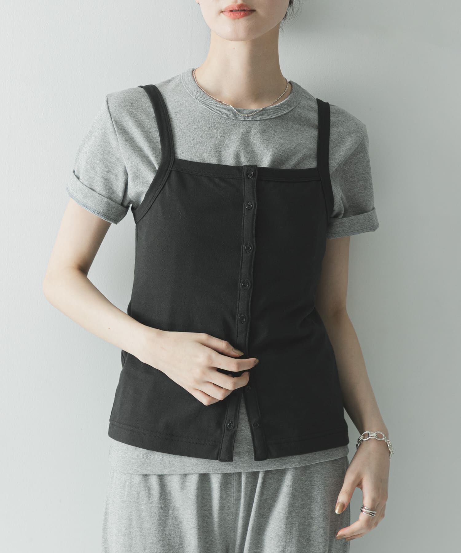 URBAN RESEARCH「『別注』onit&times;URBAN RESEARCH　キャミソールトップス」|キャミソール|