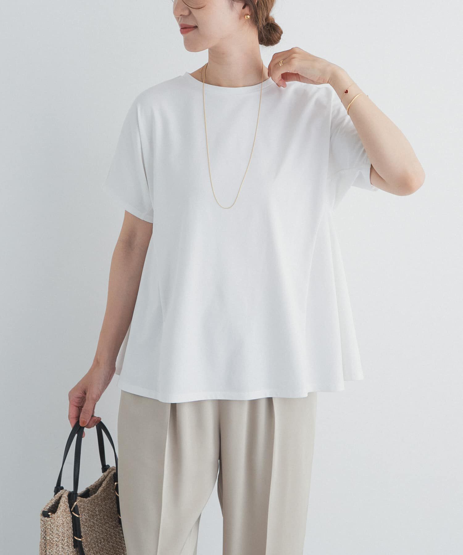 URBAN RESEARCH DOORS「サイドフレアプルオーバー」|Tシャツ・カットソー|