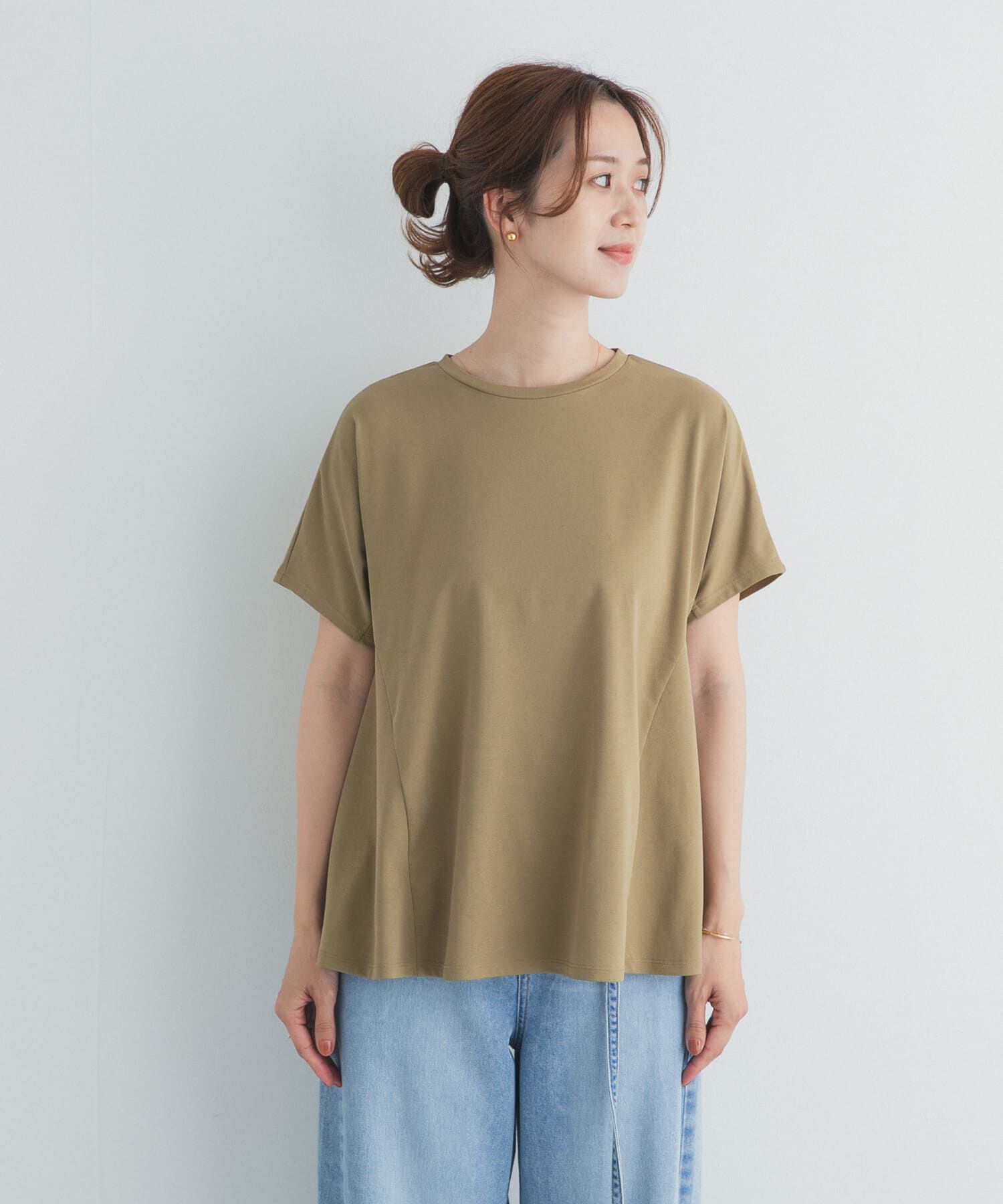 URBAN RESEARCH DOORS「サイドフレアプルオーバー」|Tシャツ・カットソー|