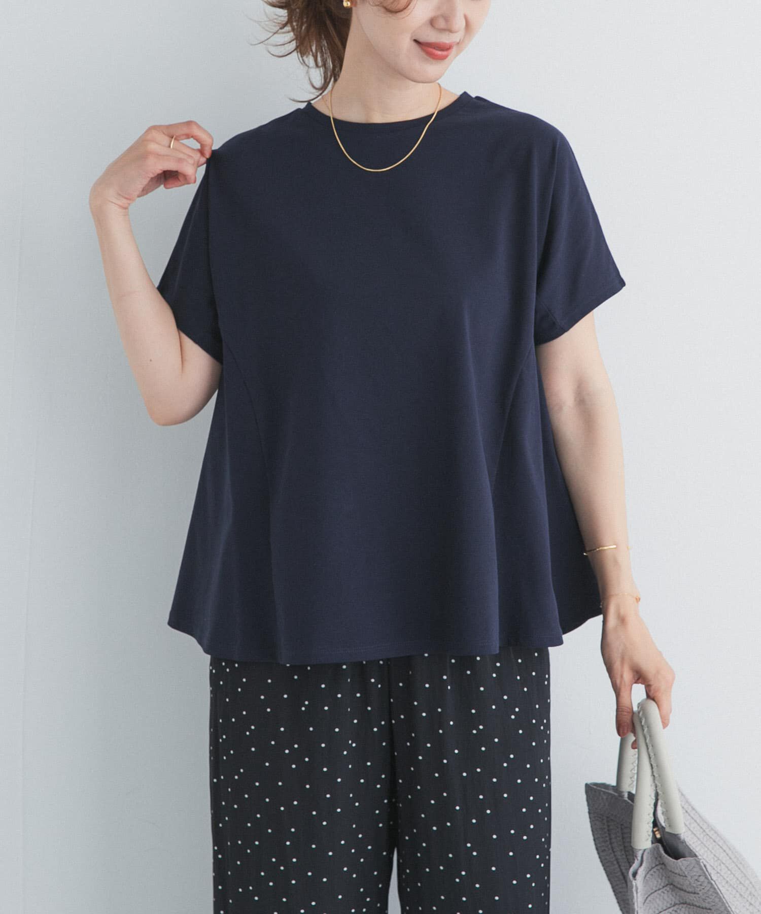 URBAN RESEARCH DOORS「サイドフレアプルオーバー」|Tシャツ・カットソー|