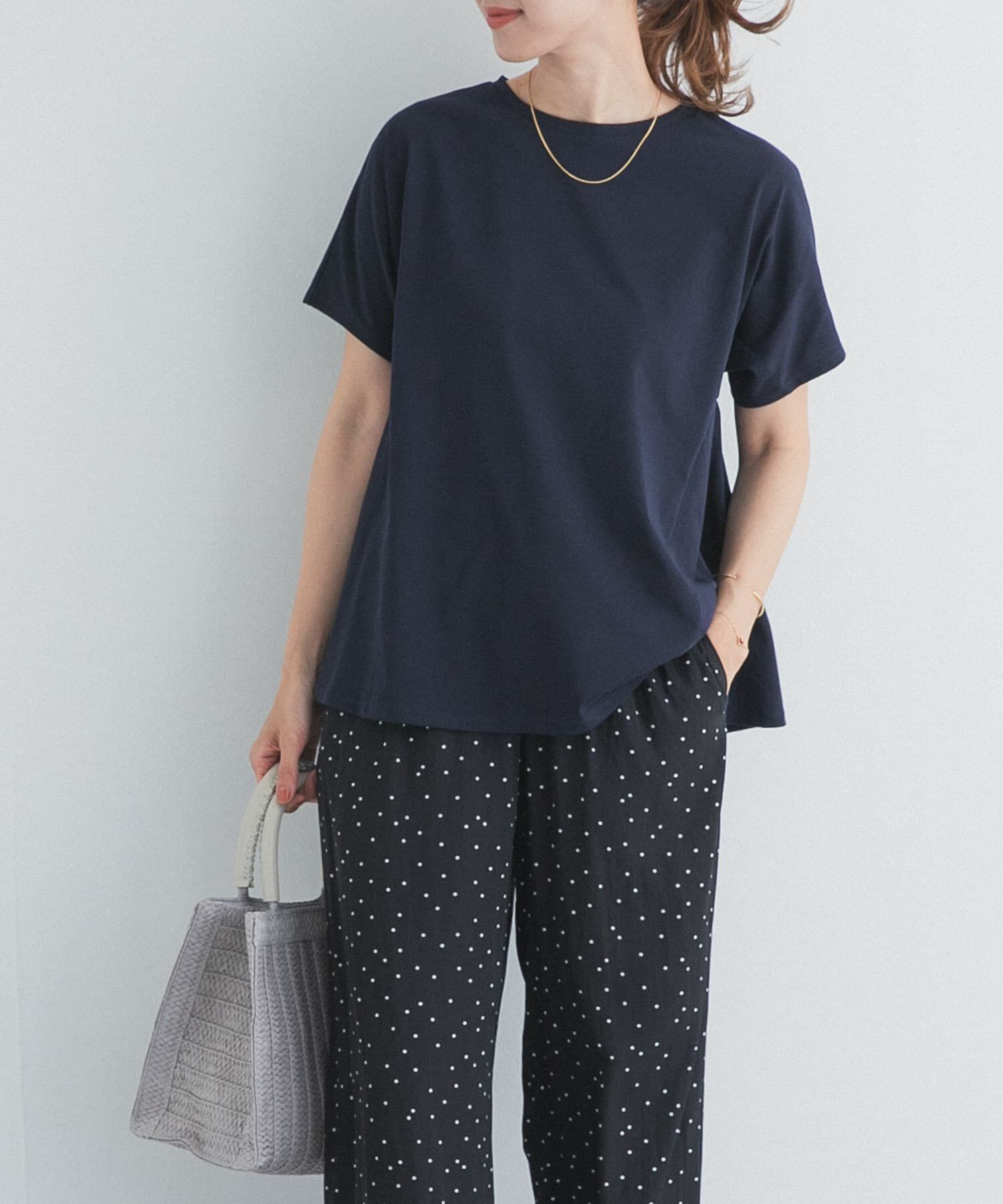 URBAN RESEARCH DOORS「サイドフレアプルオーバー」|Tシャツ・カットソー|