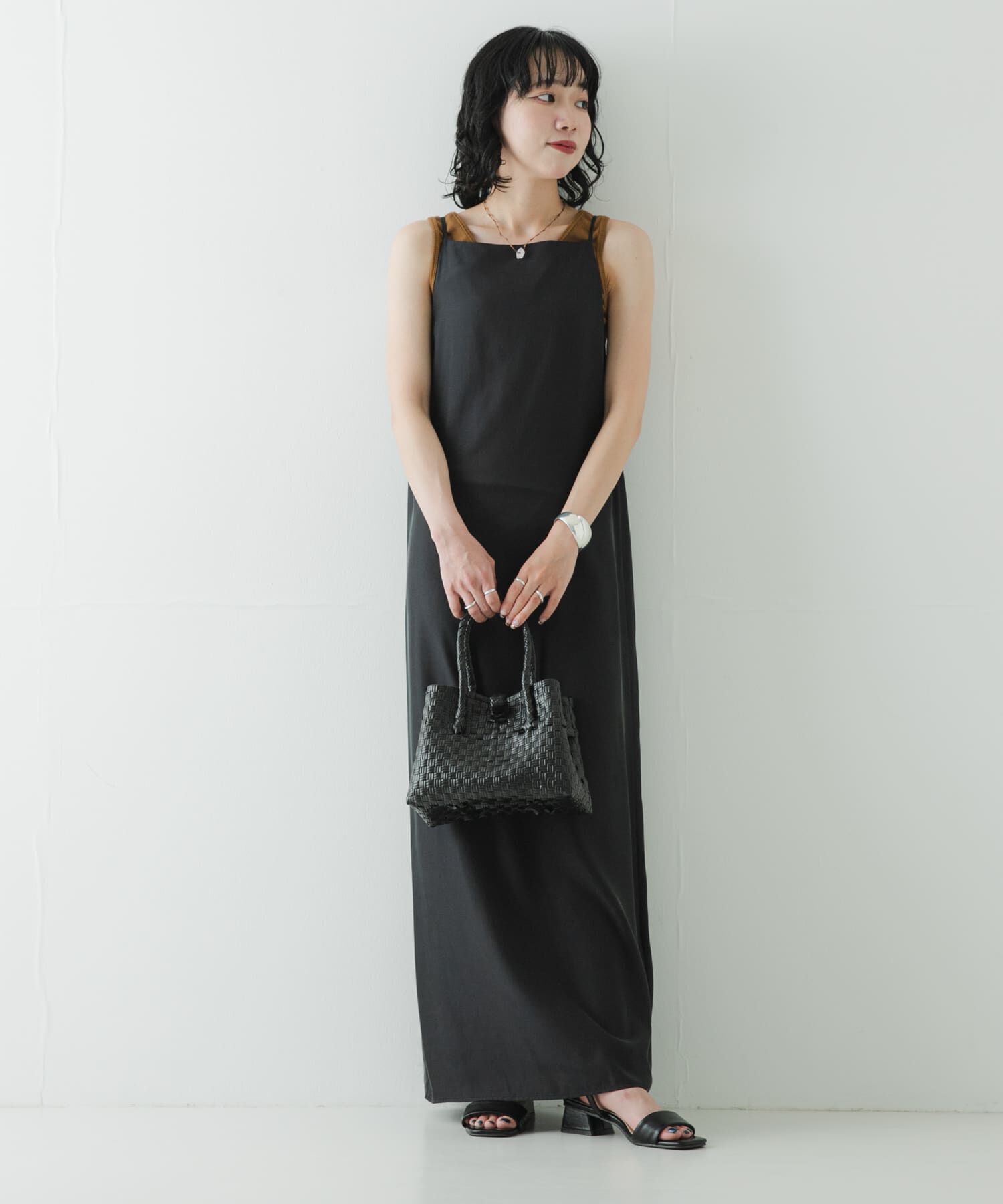 URBAN RESEARCH「『接触冷感』キュプラキャミワンピース」|ワンピース|
