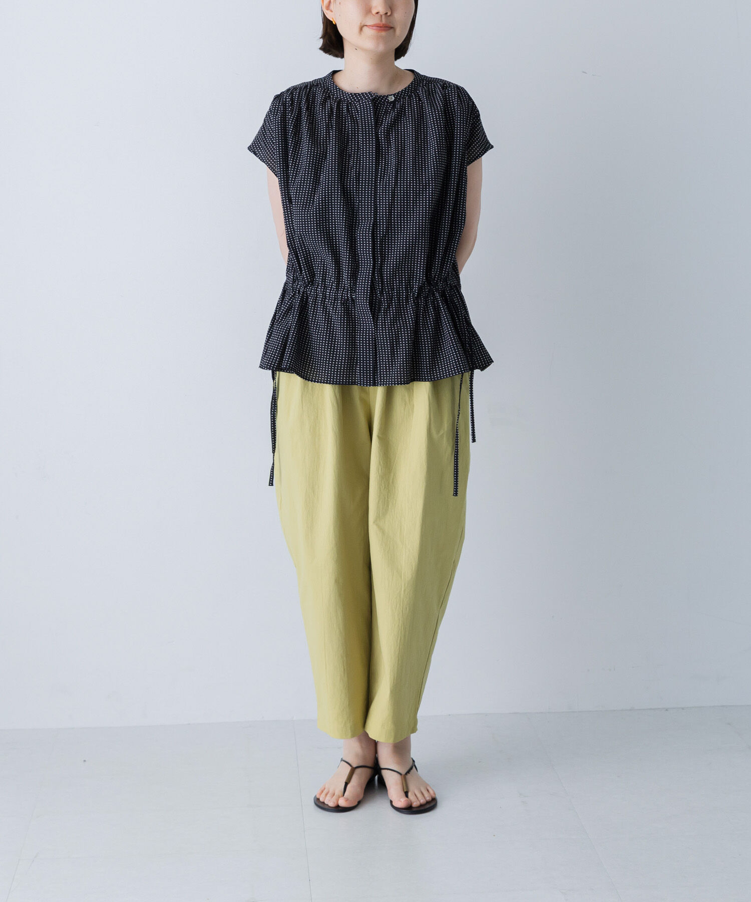 かぐれ「コットンワッシャーサルエルパンツ」|その他|