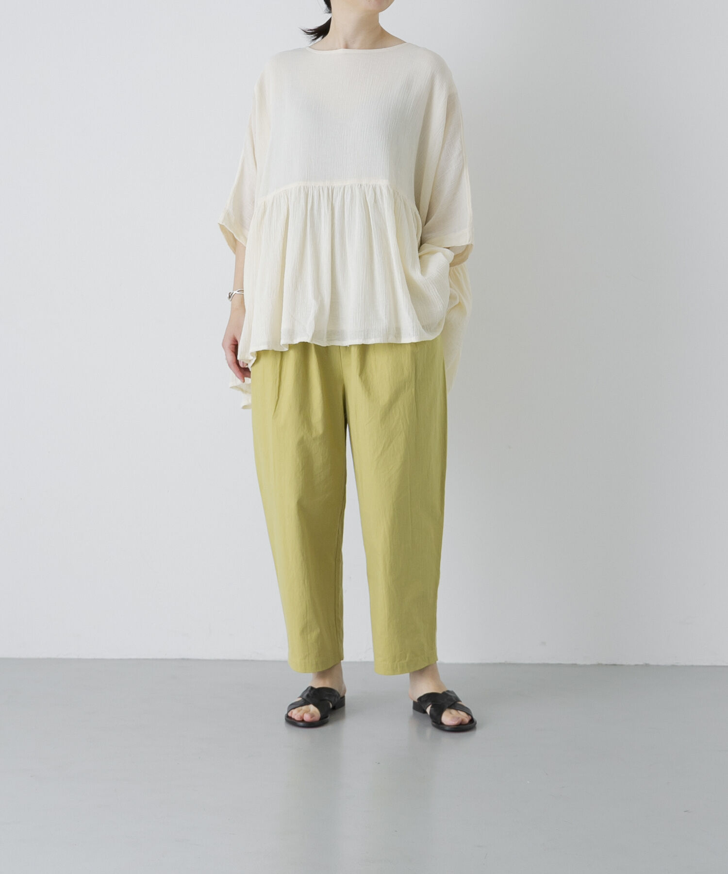かぐれ「コットンワッシャーサルエルパンツ」|その他|