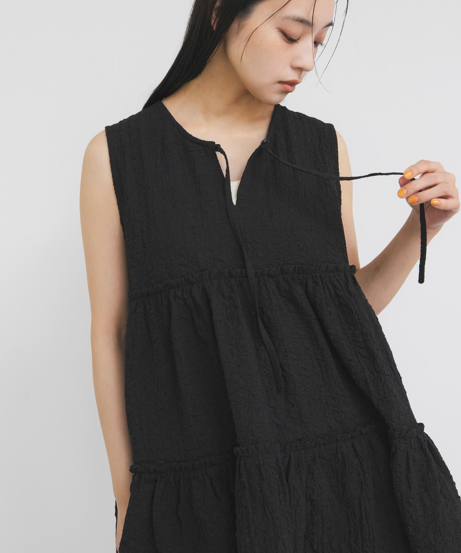  「『STAFF DESIGN PROJECT』2WAYティアードチュニック」|チュニック|
